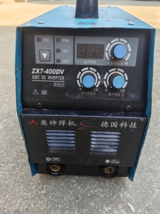 二手奥神ZX7-400双电压电焊机220V380V，正常使用单机无配件。