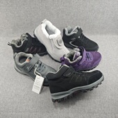 男女防滑魔术贴中老年雪地靴 加绒保暖户外棉鞋 福利断码 清仓冬季