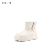 JOOC玖诗厚底增高棉靴女2025秋冬新款 雪夜狂欢 加绒保暖雪地靴