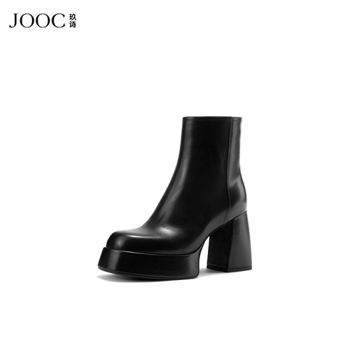 JOOC/玖诗高跟时装靴复古短靴
