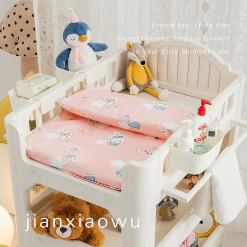 宝宝褥子全棉花床垫褥子婴儿新生儿尿布台秋冬加厚专用垫子护理台