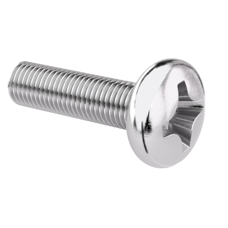 qd304不锈钢十字槽盘头圆头小螺丝钉加长螺栓M1M2M3M4M5M6M8M10