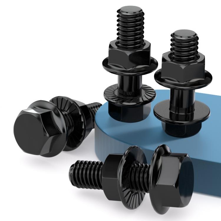 10.9级法兰面外六角螺栓带垫