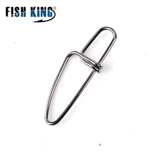 双扣别针连接器垂钓用品路亚配件 10个装 Fish king