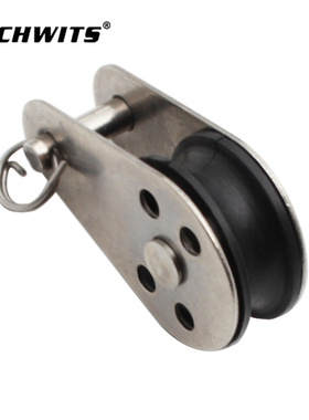 不锈钢尼龙滑轮 with nylon sheave 滑轮 帆船游艇滑轮 旗杆滑轮