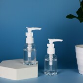 瓶透明大号洗发水沐浴露按压式 100ml乳液瓶压嘴瓶化妆品分装 瓶