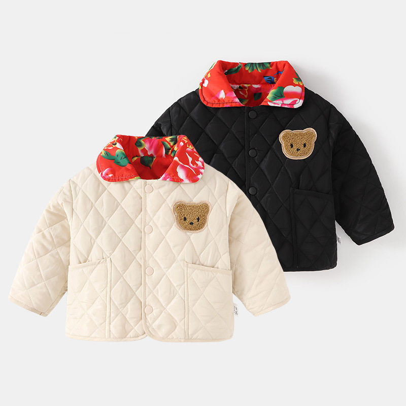 宝宝棉服婴儿东北大花秋冬装新款棉衣婴幼儿童两面穿夹棉外套小童,童装/婴儿装/亲子装,棉袄/棉服,淘宝优惠券,粉丝福利购,淘宝优惠卷