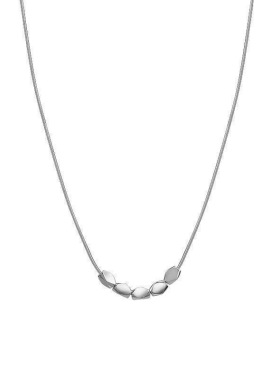 网红同款法式金色女不规则方糖钛钢项链轻奢时尚不掉色气质方块潮