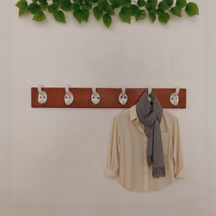 怀旧复古老式挂衣钩墙壁挂钩橱柜装饰陶瓷餐厅服装店试衣间挂钩