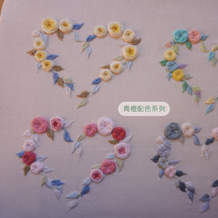 R牌绣线法国R线法式刺绣绣花线十字绣线色号齐全配色方便颜色任选