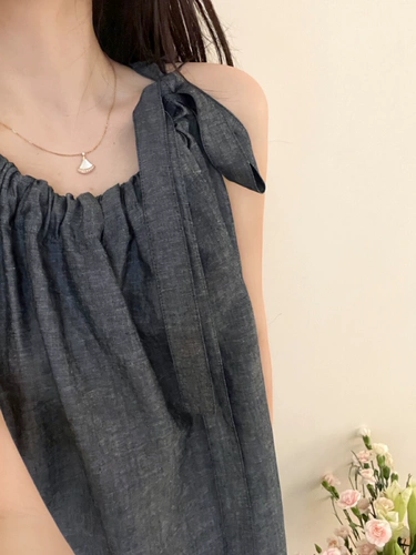 Летняя майка топ, изысканный стиль, оверсайз