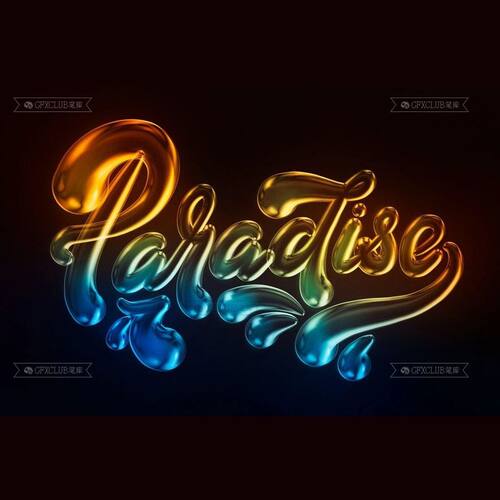 Procreate3D立体阴影30款插画创作喷绘特效iPad绘画工具画笔资源
