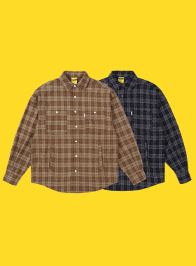 CANDYMADE秋季闪耀系列烫钻镂空刺绣宽松满钻翻领衬衫