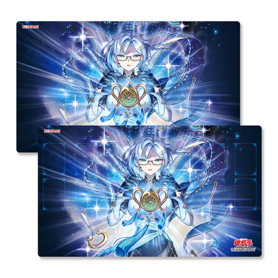 TCG对战垫 罗睺星辰Rahu Dracotail游戏王决斗盘 卡牌DIY场地卡垫