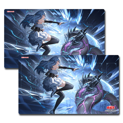 OCG对战垫 结晶魔术 光之泪 游戏王DIY卡垫 决斗盘对战垫场地垫