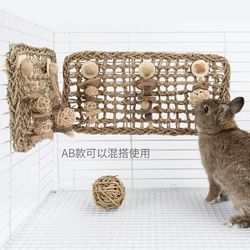 兔子磨牙草垫防咬挂垫解闷玩具龙猫荷兰猪笼内草垫水草球啃咬垫子,宠物/宠物食品及用品,玩具/造景装饰,淘宝优惠券,粉丝福利购,淘宝优惠卷
