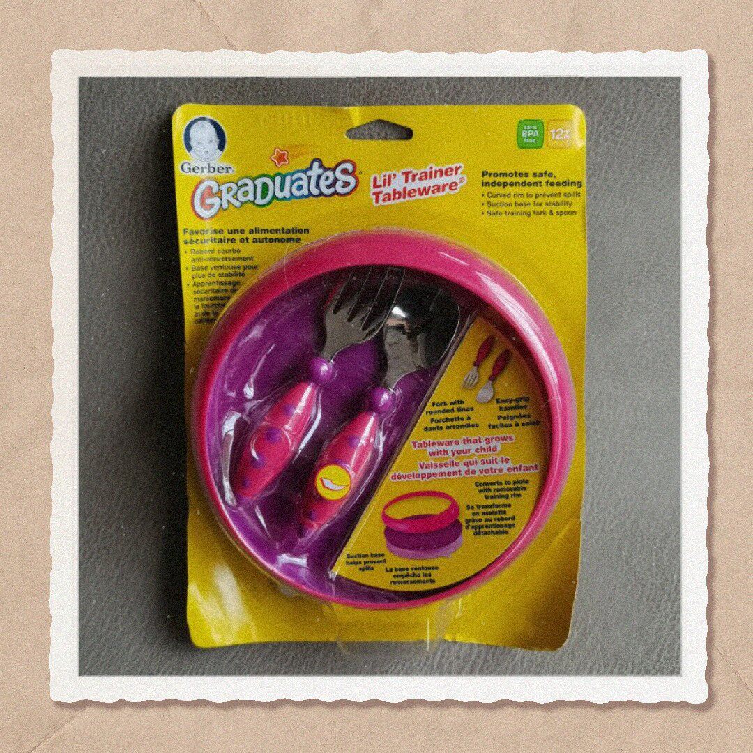 包邮 美国嘉宝Nuk餐盘套装 宝宝防滑防摔吸盘碗 叉勺套训练碗