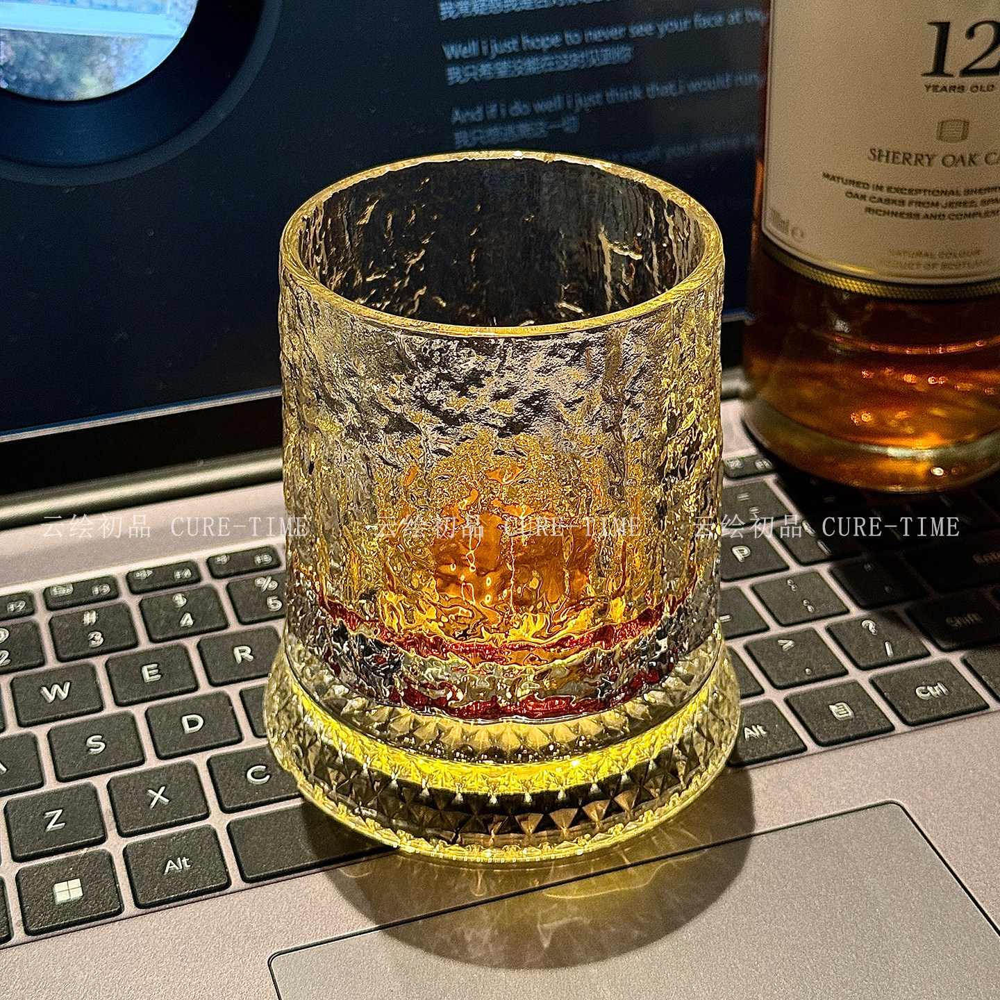 【可旋转】升级款酒具套装旋转酒杯威士忌杯家用洋酒杯子轻奢高档,餐饮具,洋酒/威士忌杯,淘宝优惠券,粉丝福利购,淘宝优惠卷