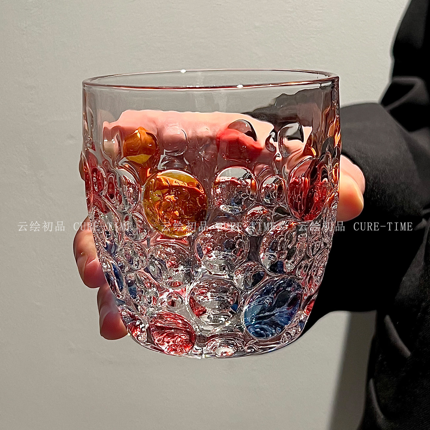 云绘初品创意大容量玻璃啤酒杯
