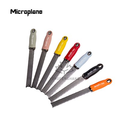 美国进口 Microplane柠檬刨奶酪生姜刨丝器 刨刀刨屑刨带保护套