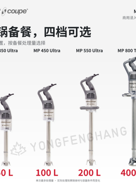 法国Robot Coupe乐伯特浸入式手持搅拌机均质MP ULTRA系列
