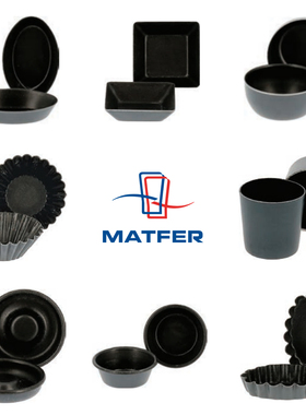 法国进口Matfer欧厨 迷你塔模挞模 烘焙蛋挞模具