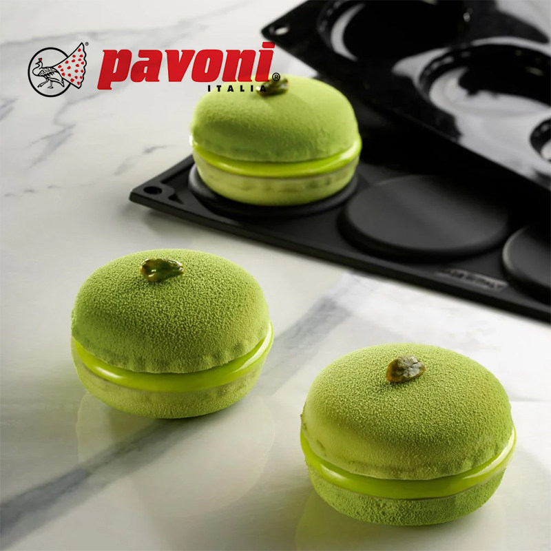 意大利Pavoni新品硅胶模具-马卡龙套装-Macaron-KE106-PX3227S