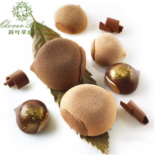 现货意大利硅胶蛋糕模慕斯模栗子
