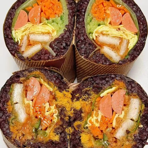 鸡肉饭团早餐半成品懒人速食儿童食品学生营养早饭团速冻食品