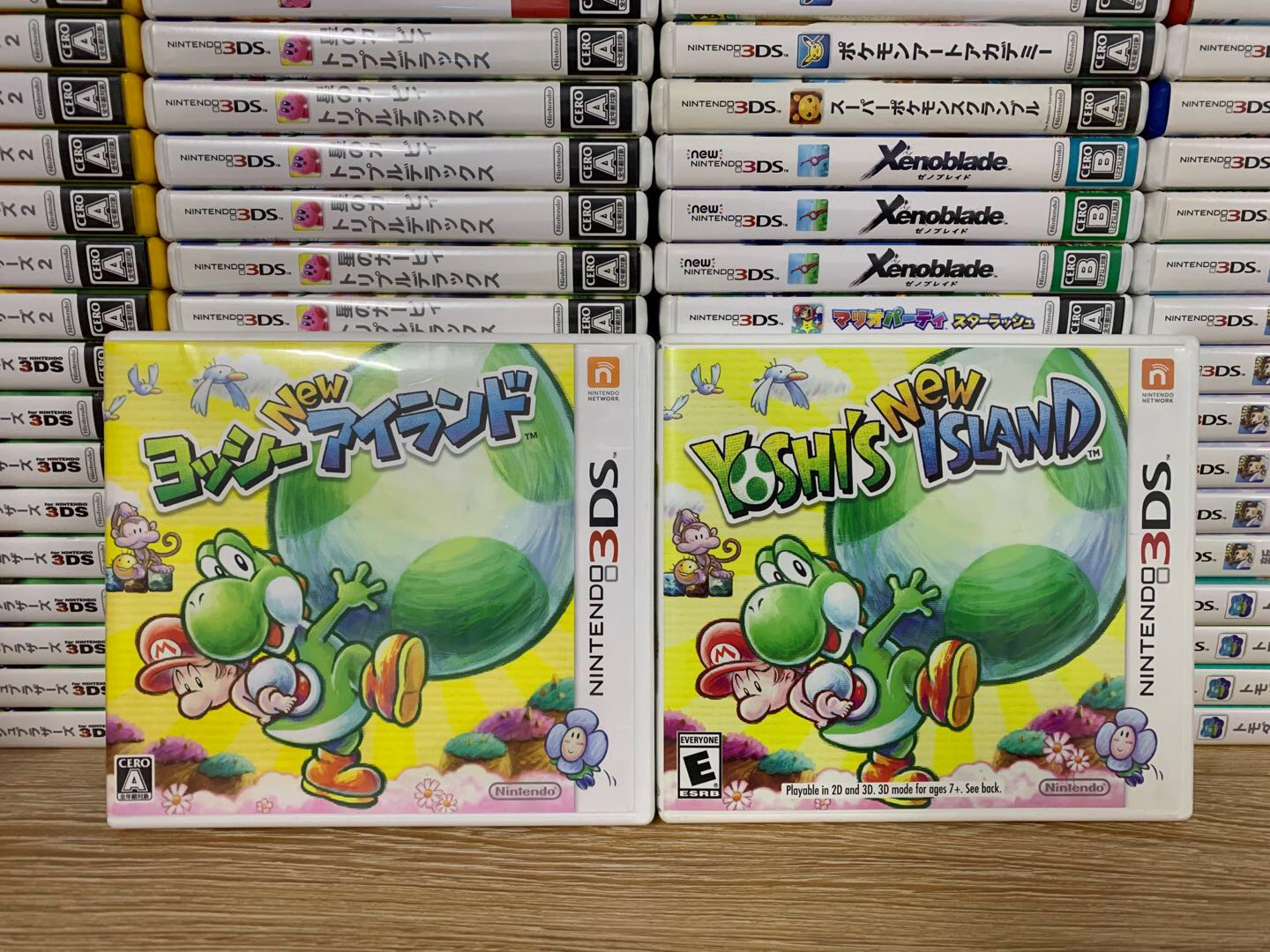 3DS二手游戏 新耀西岛 耀西新岛 毛线耀西 二手 美版 英文 11区