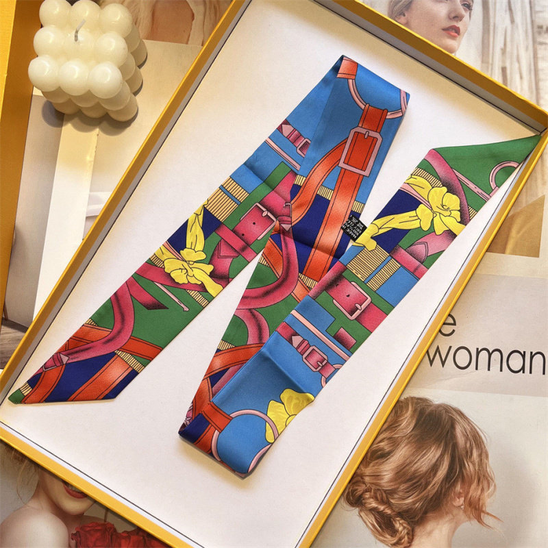 2024优雅夏季新款皮带花卉印花仿真丝丝巾绑包包手柄丝带直销,服饰配件/皮带/帽子/围巾,围巾/丝巾/披肩,淘宝优惠券,粉丝福利购,淘宝优惠卷