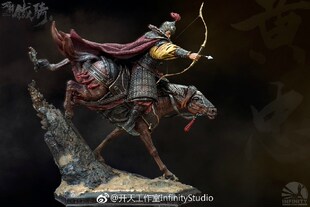 【李小西弟弟】开天工作室 1/6 三国系列五虎将 骑将黄忠 手办