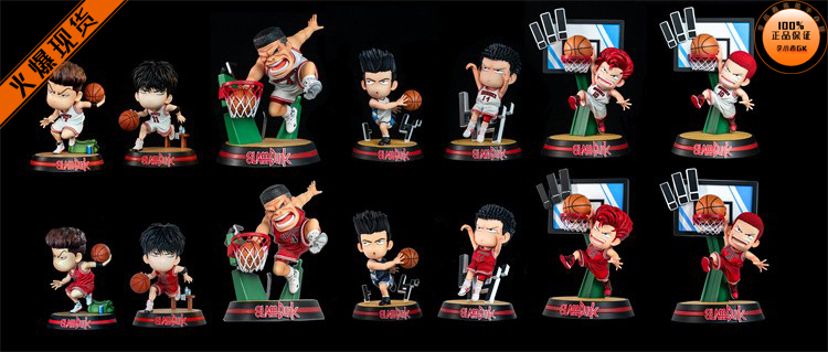 【李小西弟弟】M3 Q版 全员共鸣 赤木 樱木 三井寿 仙道 手办GK