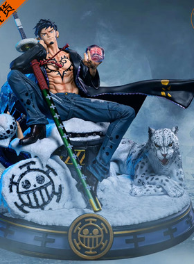 【李小西弟弟】ZZDD 王下七武海 特拉法尔加 罗 海贼王 手办GK