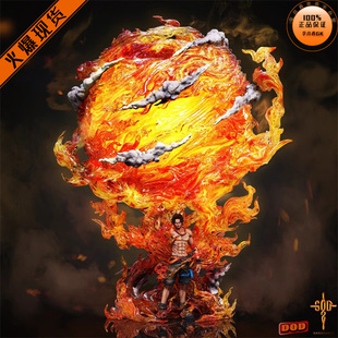【李小西弟弟】现货 DOD 炎帝艾斯 限量手办GK