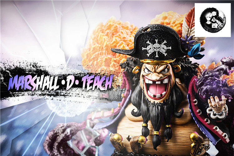 【李小西弟弟】g5 四皇系列 两年后 黑胡子 限量手办gk