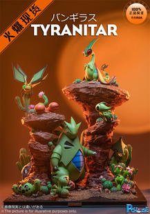 【李小西弟弟】Pc小屋 陆地系列第四弹 班吉拉家族 限量手办GK