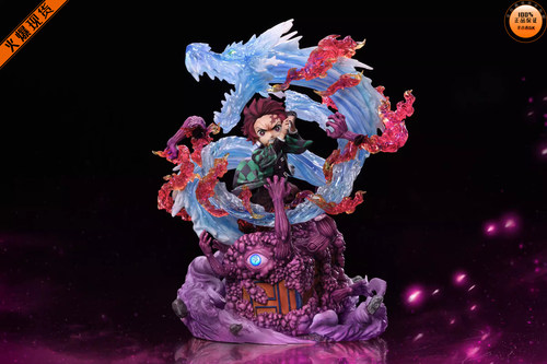 【李小西弟弟】现货 G5 水之呼吸 炭治郎 鬼灭之刃 限量手办GK