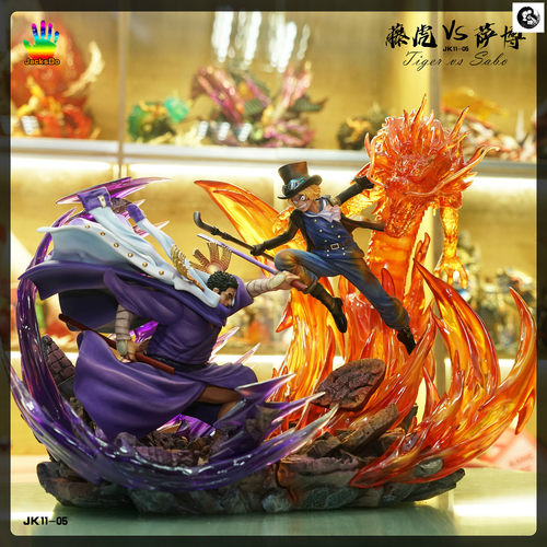 【李小西弟弟】现货 JacksDo JK11 萨博 藤虎 限量手办GK