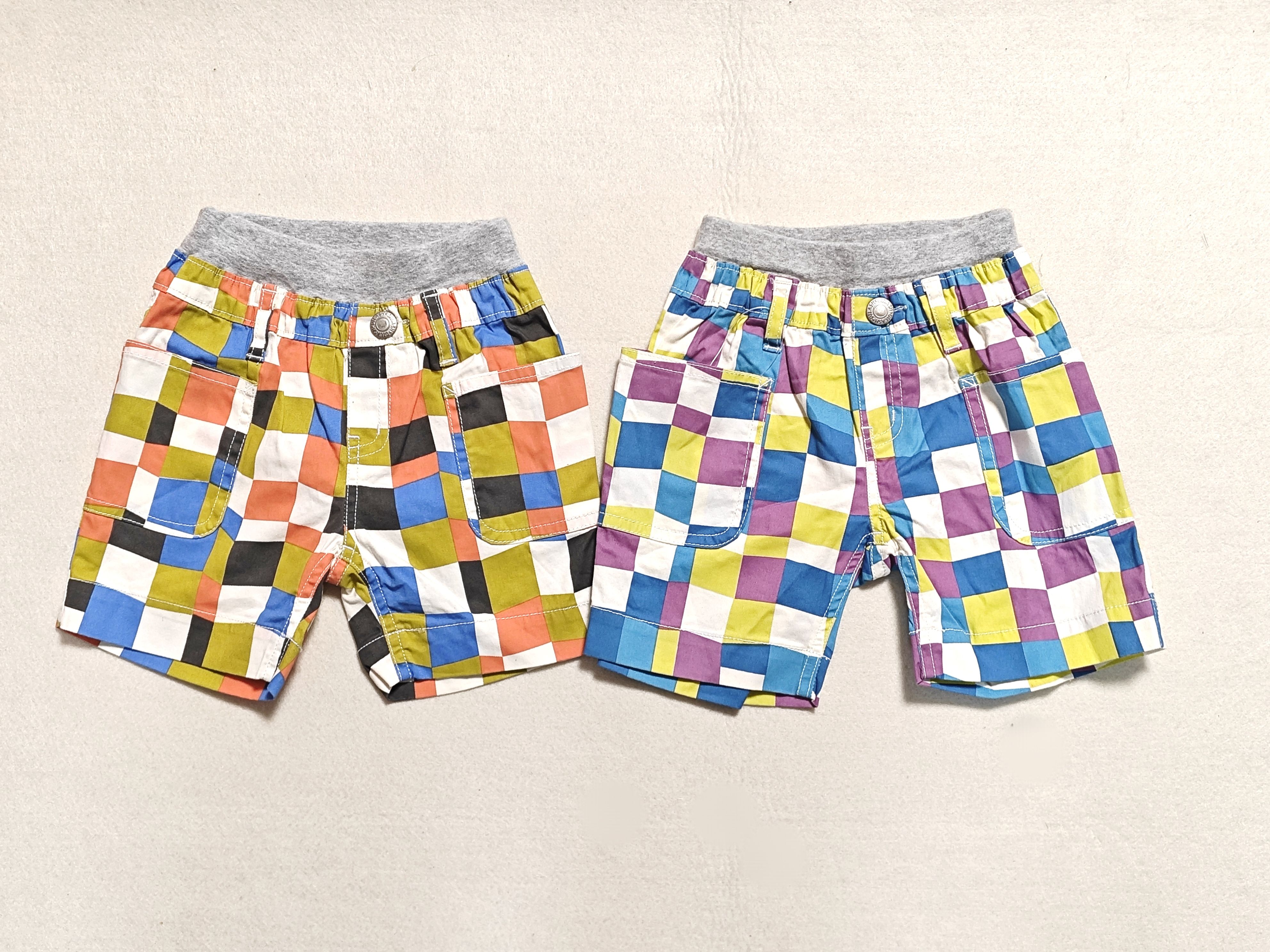 特价 80-90 日单贵牌 dilash 男童女童纯棉夏季短裤日本原单童装