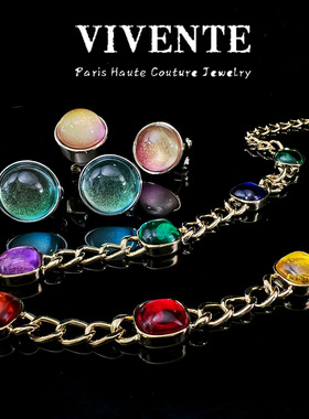 水钻女【高版本走秀设计】项链