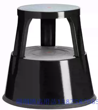 Round steel book step Steel foot step second-order foot step stool Supermarket tally stool climbing stool Library book step