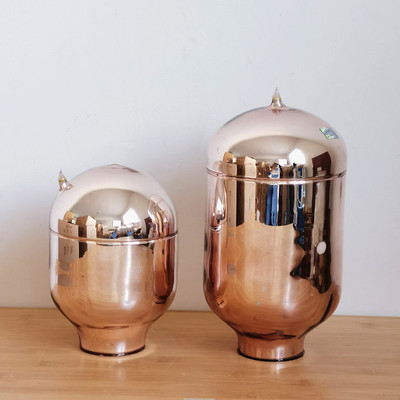 原装红铜色胆清水气压式保温壶