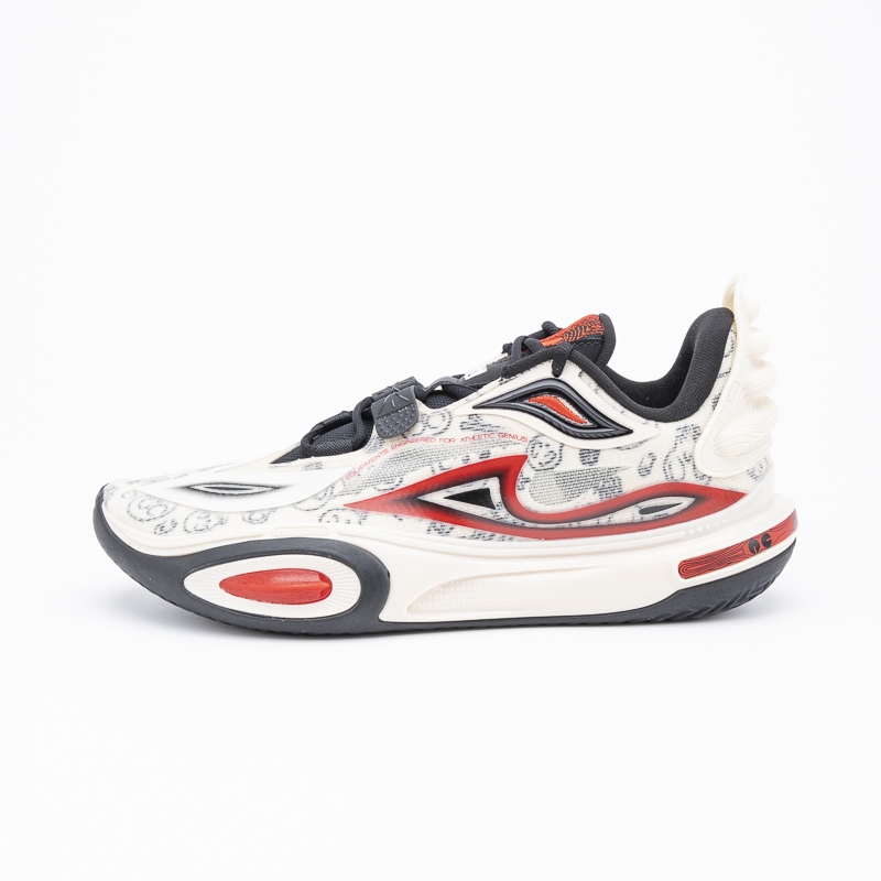 李宁男子减震回弹低帮篮球鞋