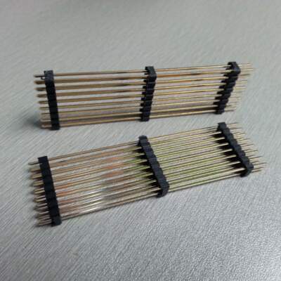 新品2.54间距双排三塑塑高2.54 长70mm直插排针 2x8PIN 非标规格