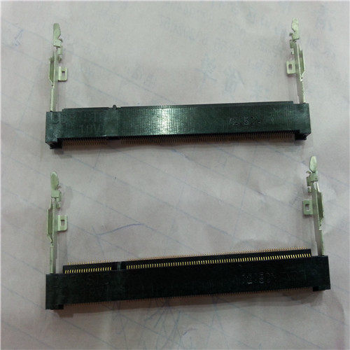 远古时代DDR2 200P笔记本电脑内存条记忆卡插槽连接器正反向