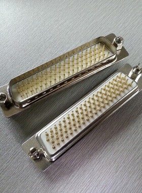 供应D-SUB连接器 工业级HDP78P接插件镀金3U环保车针78针直插公头