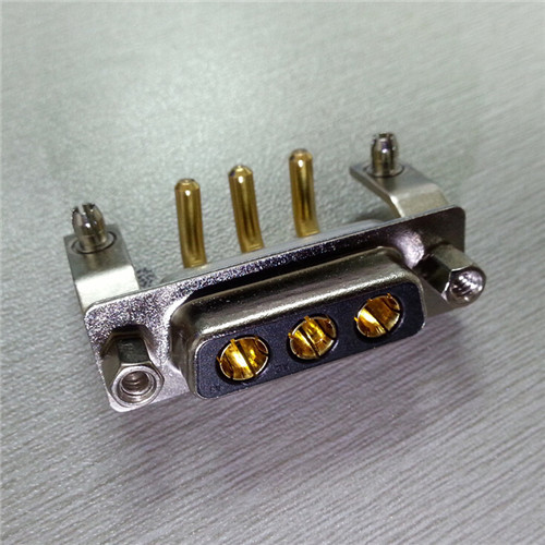 供应dsub3W3工业电脑弯脚插座大