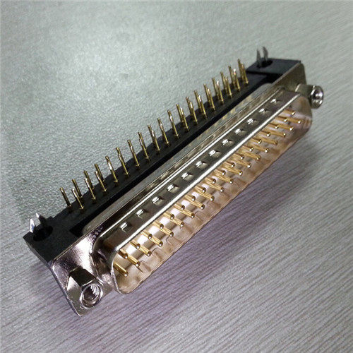 车针D-SUB37P90度弯脚公座连接器