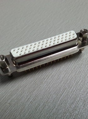 供应车针HDP44PIN直插母座 VGA插头三排D-SUB44针 工业针座连接器